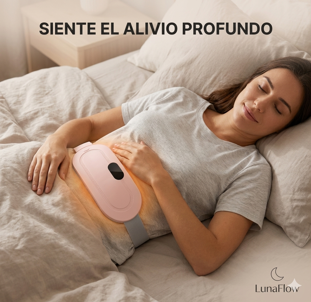 LunaFlow™ | Despídete de los cólicos sin detener tu rutina