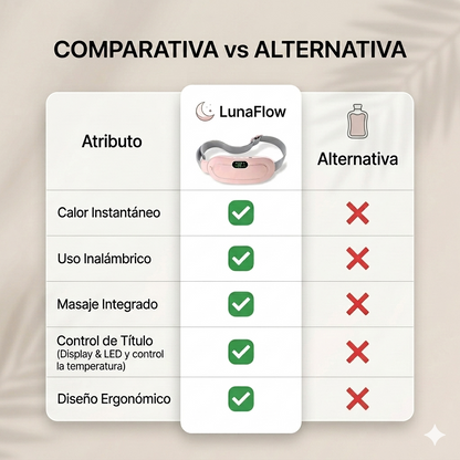 LunaFlow™ | Despídete de los cólicos sin detener tu rutina
